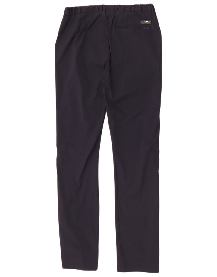 Ανδρικό Slim Chino Παντελόνι Reiss W30 L32 Navy Blue Polyamide