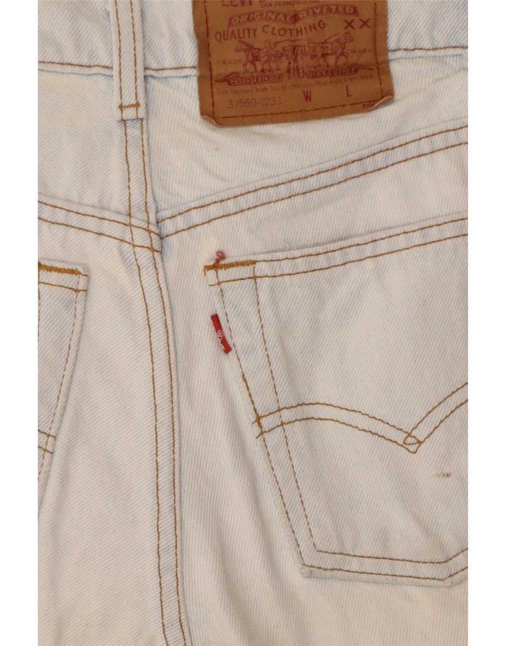 Γυναικείο σορτς Levi's 550 τζιν US 5 Small W25 μπλε βαμβακερό