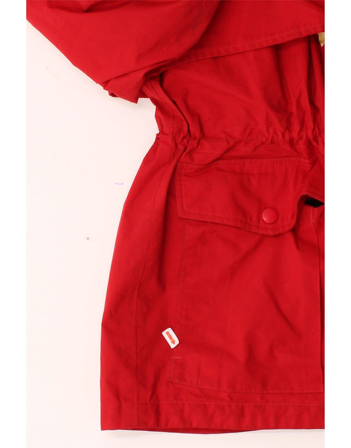 EDDIE BAUER Womens Oversized Hooded Utility Jacket UK 10 Small Red Vintage Eddie Bauer and Second-Hand Eddie Bauer from Messina Hembry 