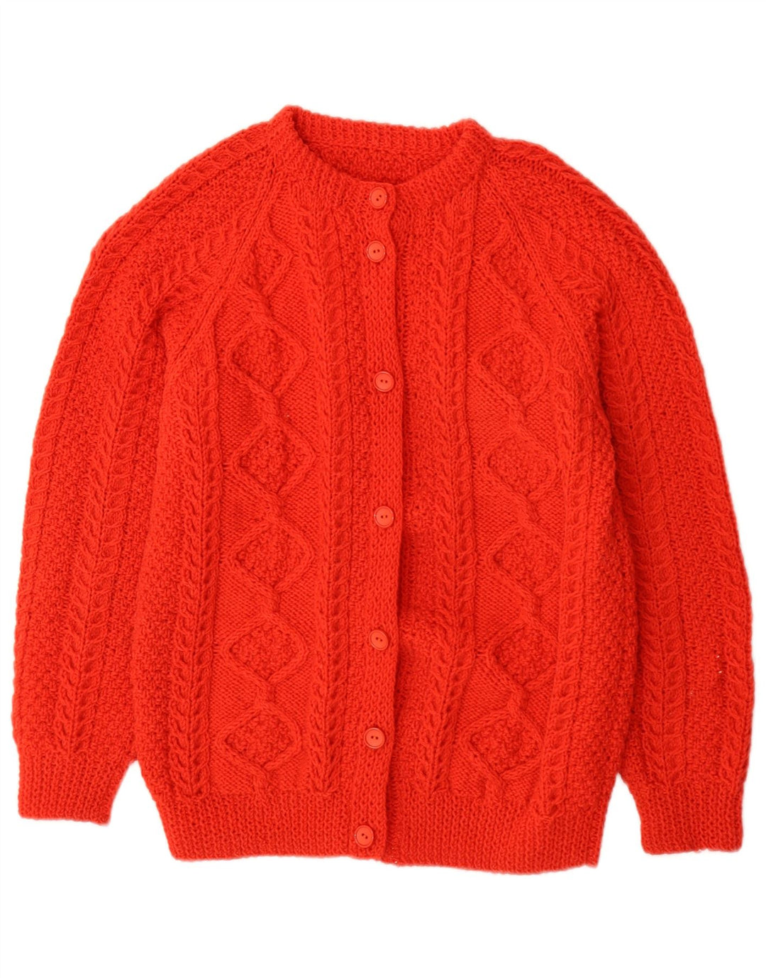 Vintage γυναικείο πουλόβερ UK 10 Small Red Geometric