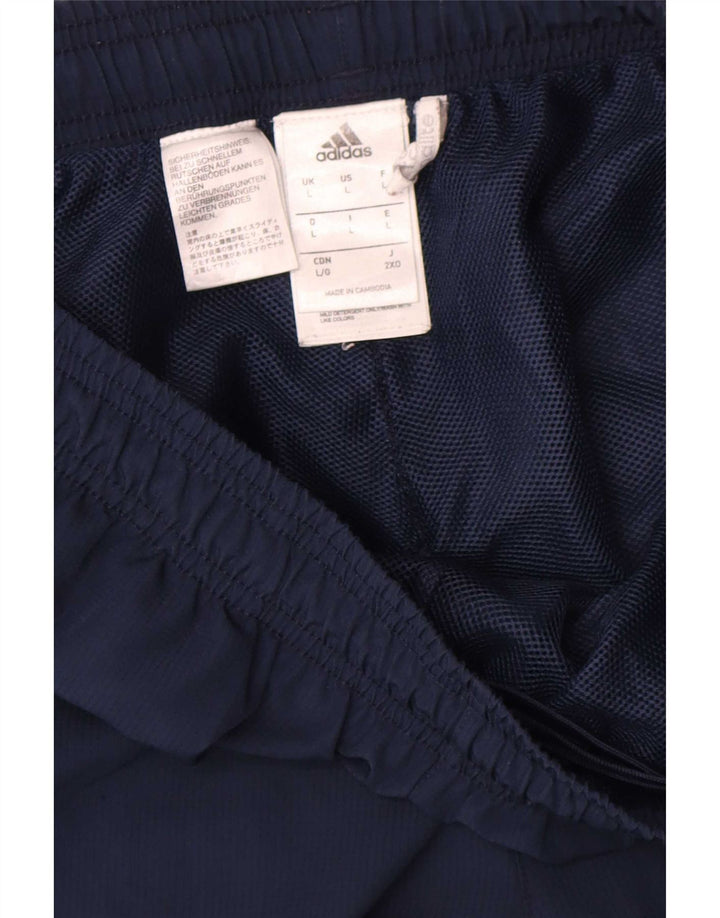 Ανδρική αθλητική φόρμα Adidas Graphic Παντελόνι Μεγάλο Navy Blue Polyester