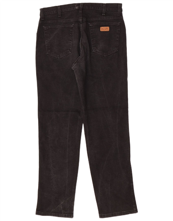 Ανδρικό τζιν Wrangler Tapered W32 L32 Μαύρο