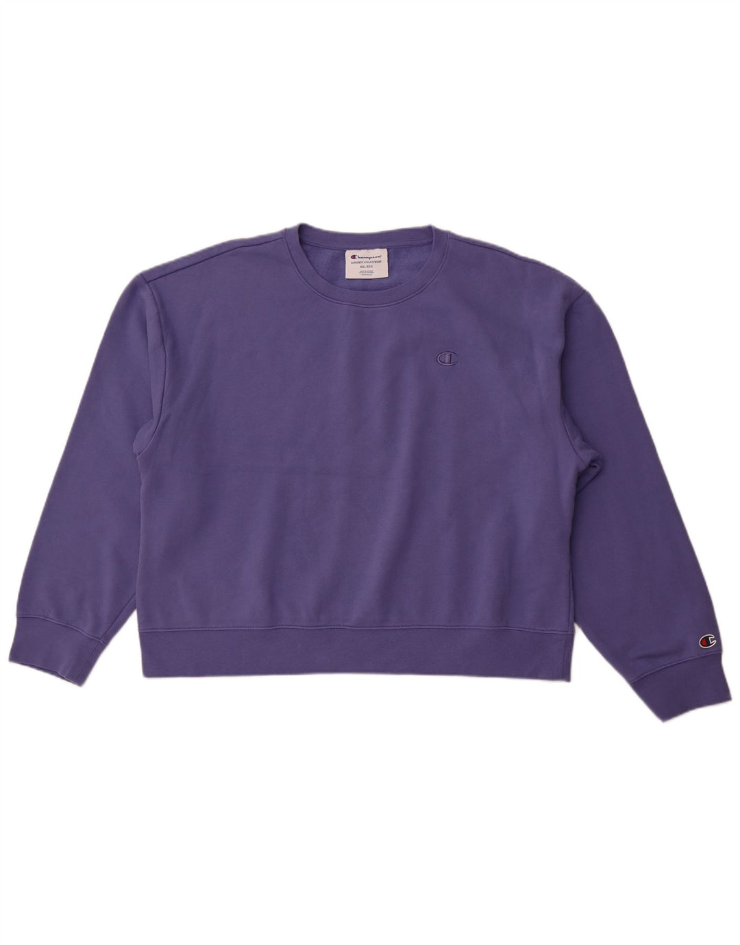 CHAMPION Γυναικείο Φούτερ Jumper UK 20 2XL Μωβ βαμβακερό
