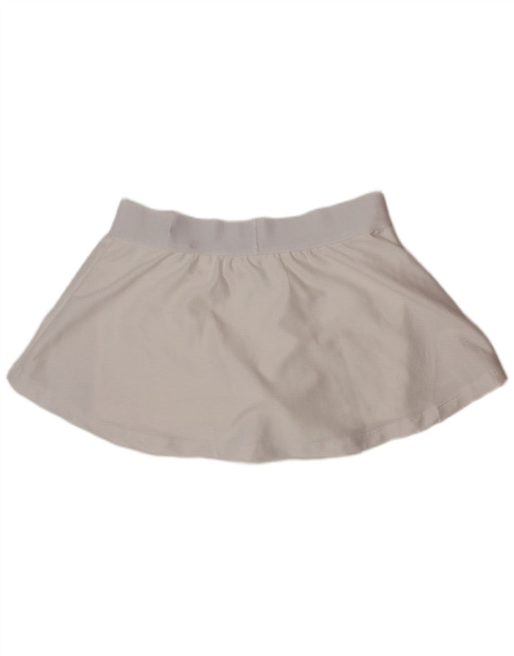 NIKE Girls Dri Fit Skort 8-9 ετών Small White