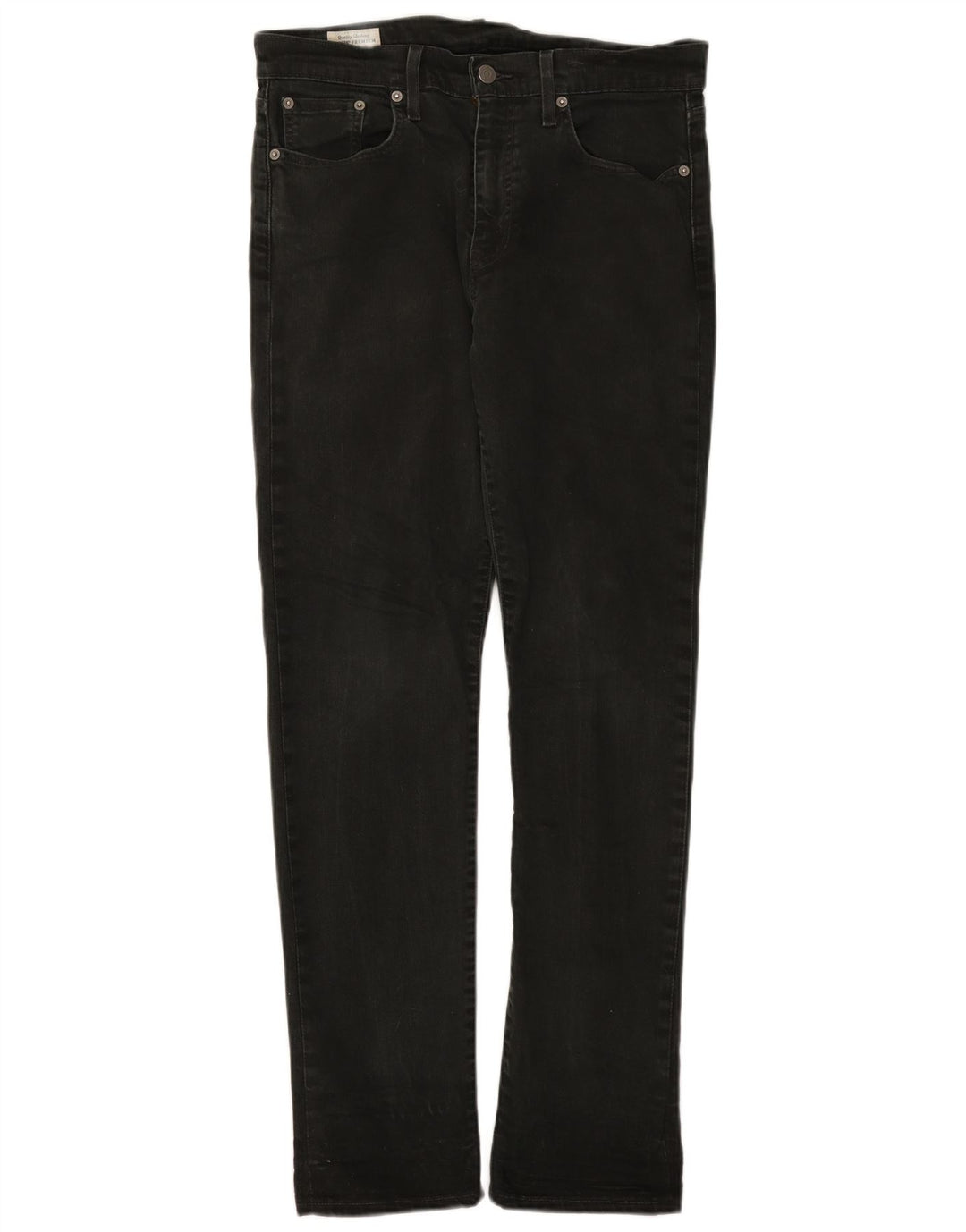 Ανδρικό τζιν Levi's Slim W30 L32 Μαύρο βαμβακερό