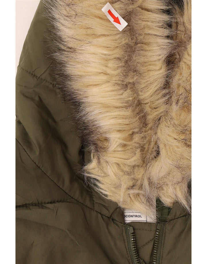 Gap Ανδρικό παλτό με κουκούλα UK 40 Large Khaki Polyester