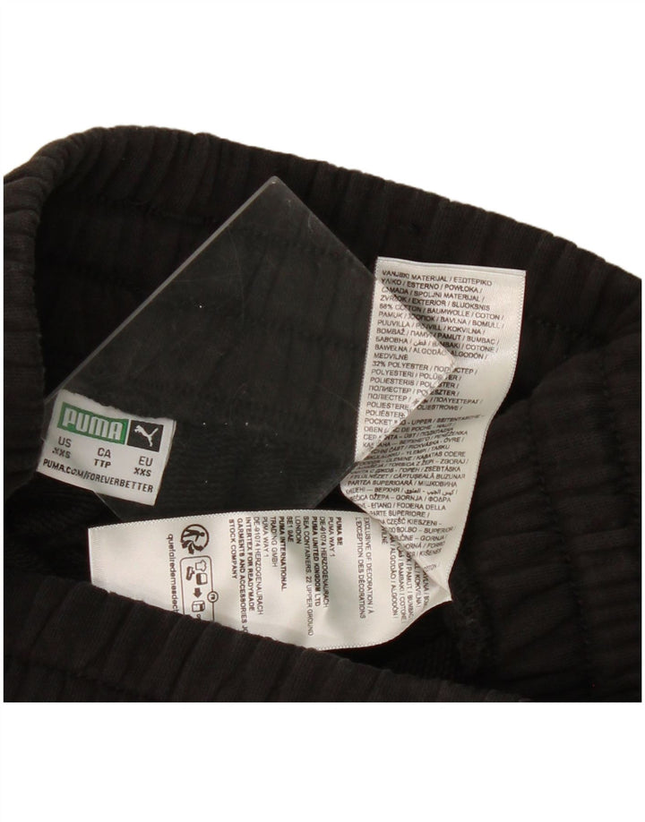 Γυναικεία φόρμα φόρμας Puma 2XS W22 L23 Μαύρο βαμβακερό