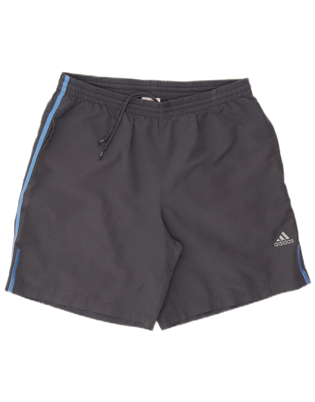 Ανδρικό αθλητικό σορτς Adidas μεγάλο γκρι πολυεστέρα