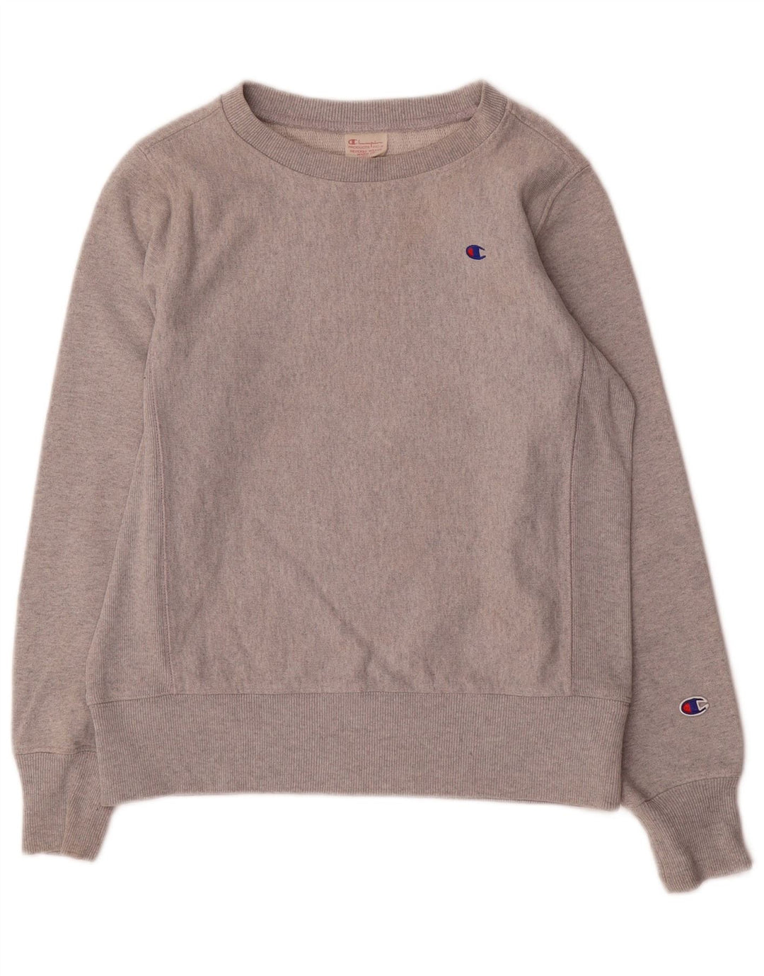 Champion Γυναικεία Φούτερ Jumper UK 14 Medium Grey Cotton