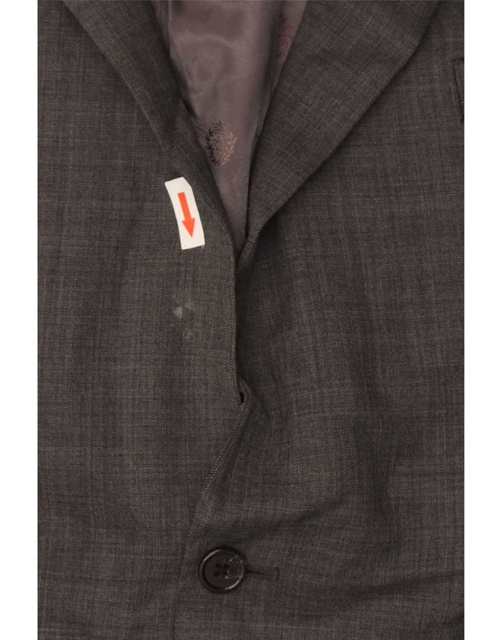 Ralph Lauren Ανδρικό σακάκι 2 κουμπιών Longline UK 46 2XL Grey Classic
