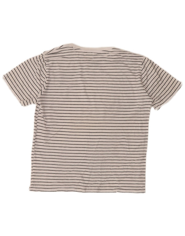 CALVIN KLEIN JEANS T-shirt για κορίτσια 14-15 ετών μεγάλο λευκό ριγέ