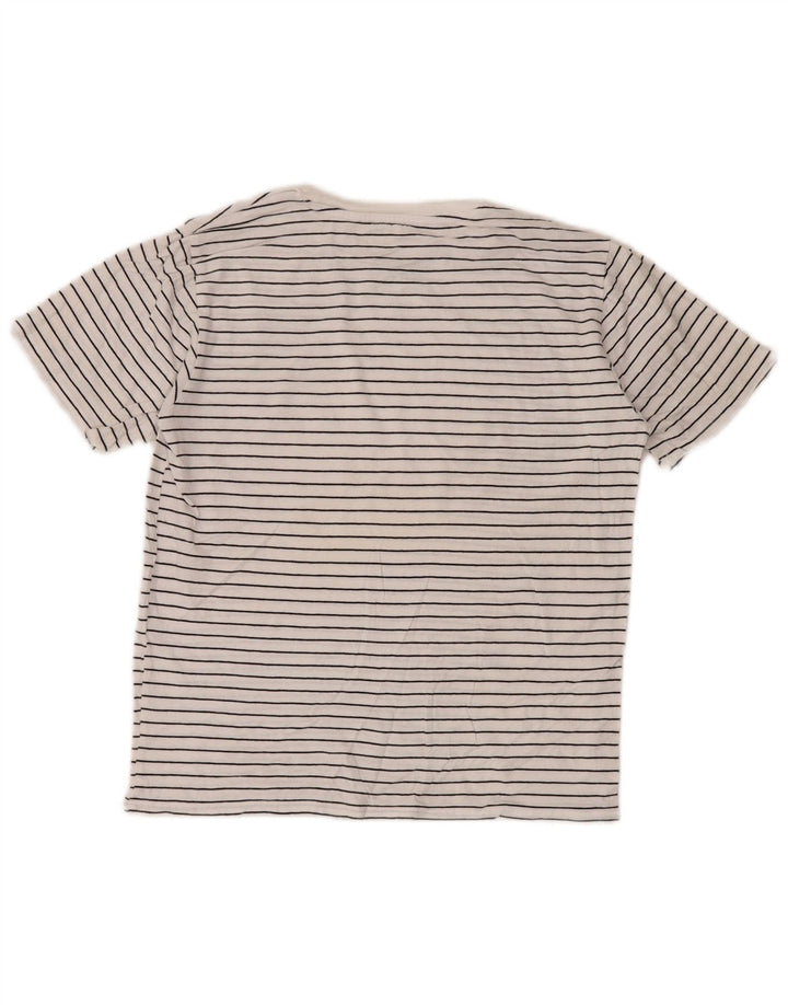 CALVIN KLEIN JEANS T-shirt για κορίτσια 14-15 ετών μεγάλο λευκό ριγέ