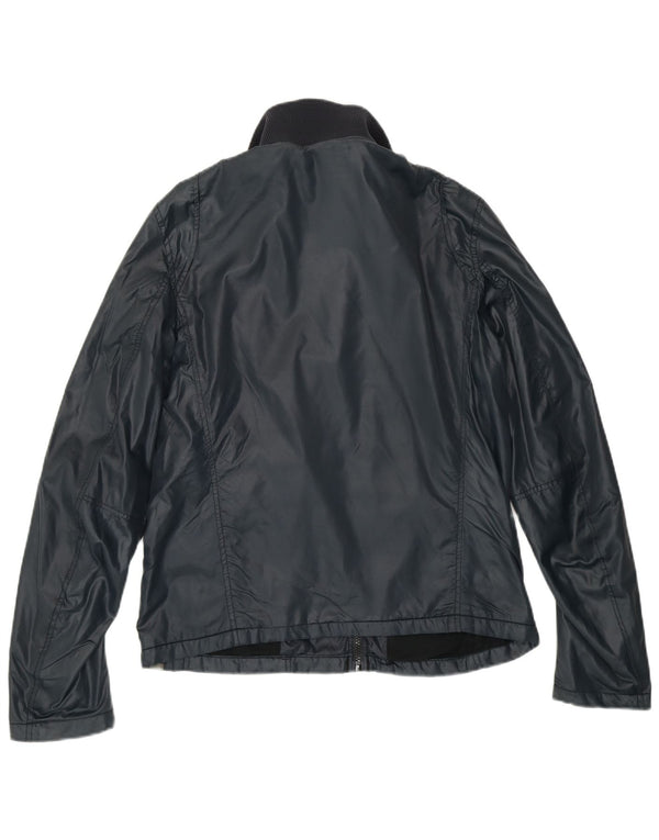 G-STAR Γυναικείο Bomber Jacket UK 14 Medium Navy Blue Polyamide