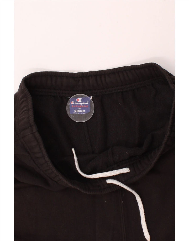 CHAMPION Mens Authentic Graphic Tracksuit Trousers Joggers Medium Black Vintage Champion and Second-Hand Champion from Messina Hembry 