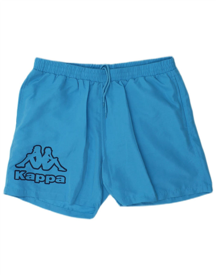 Ανδρικό γραφικό σορτς κολύμβησης KAPPA XL Blue Polyester