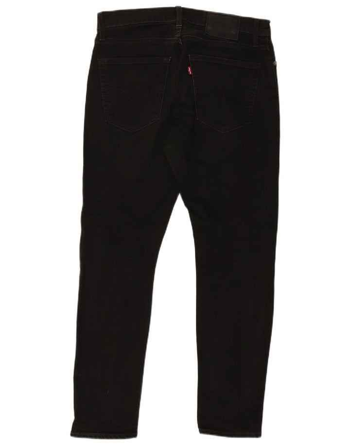 Ανδρικό τζιν Levi's Slim W30 L30 μαύρο βαμβακερό