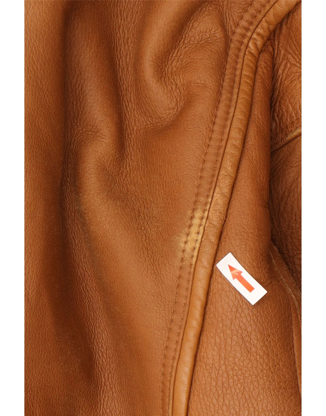 Vinci Ανδρικό Shearling Jacket UK 40 Large Brown Δερμάτινο