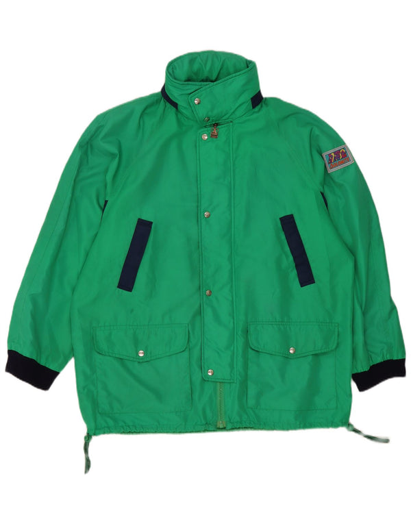 Γυναικείο μπουφάν βροχής με κουκούλα Dolomite UK 44 2XL πράσινο χρώμα πολυεστέρα