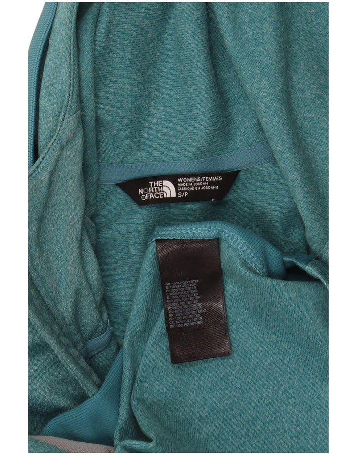 THE NORTH FACE Γυναικείο πουλόβερ με φερμουάρ UK 10 Small Blue Flecked