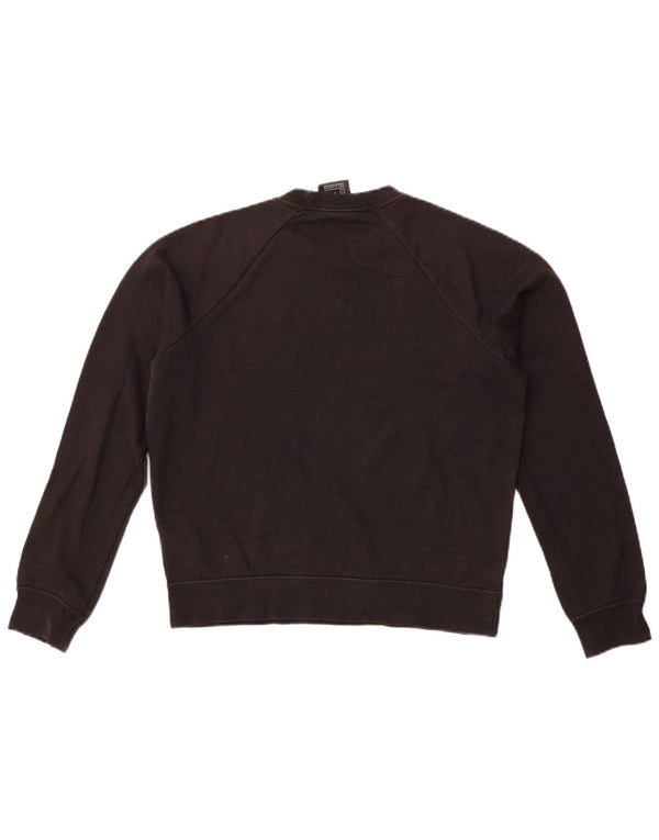 Γυναικείο φούτερ Nike υπερμεγέθη Jumper UK 10 Small μαύρο βαμβακερό