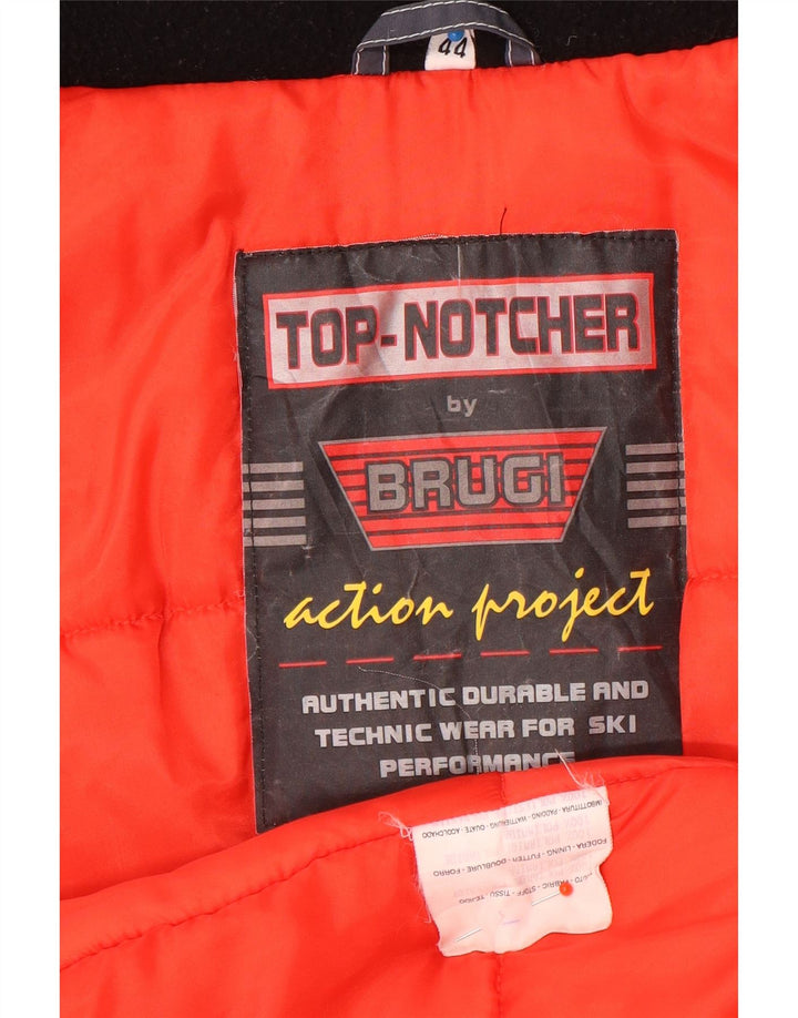Brugi Ανδρικό μπουφάν σκι UK 44 2XL Red Colourblock Polyamide