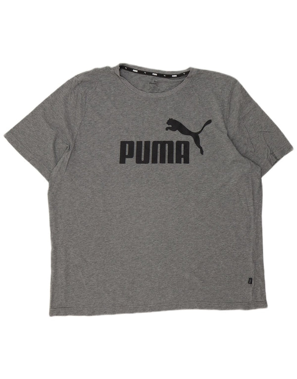 Ανδρικό γραφικό μπλουζάκι PUMA Top 2XL Γκρι