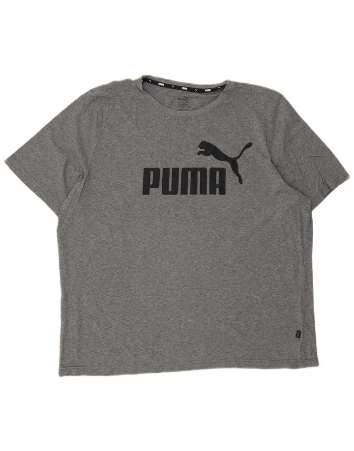 Ανδρικό γραφικό μπλουζάκι PUMA Top 2XL Γκρι