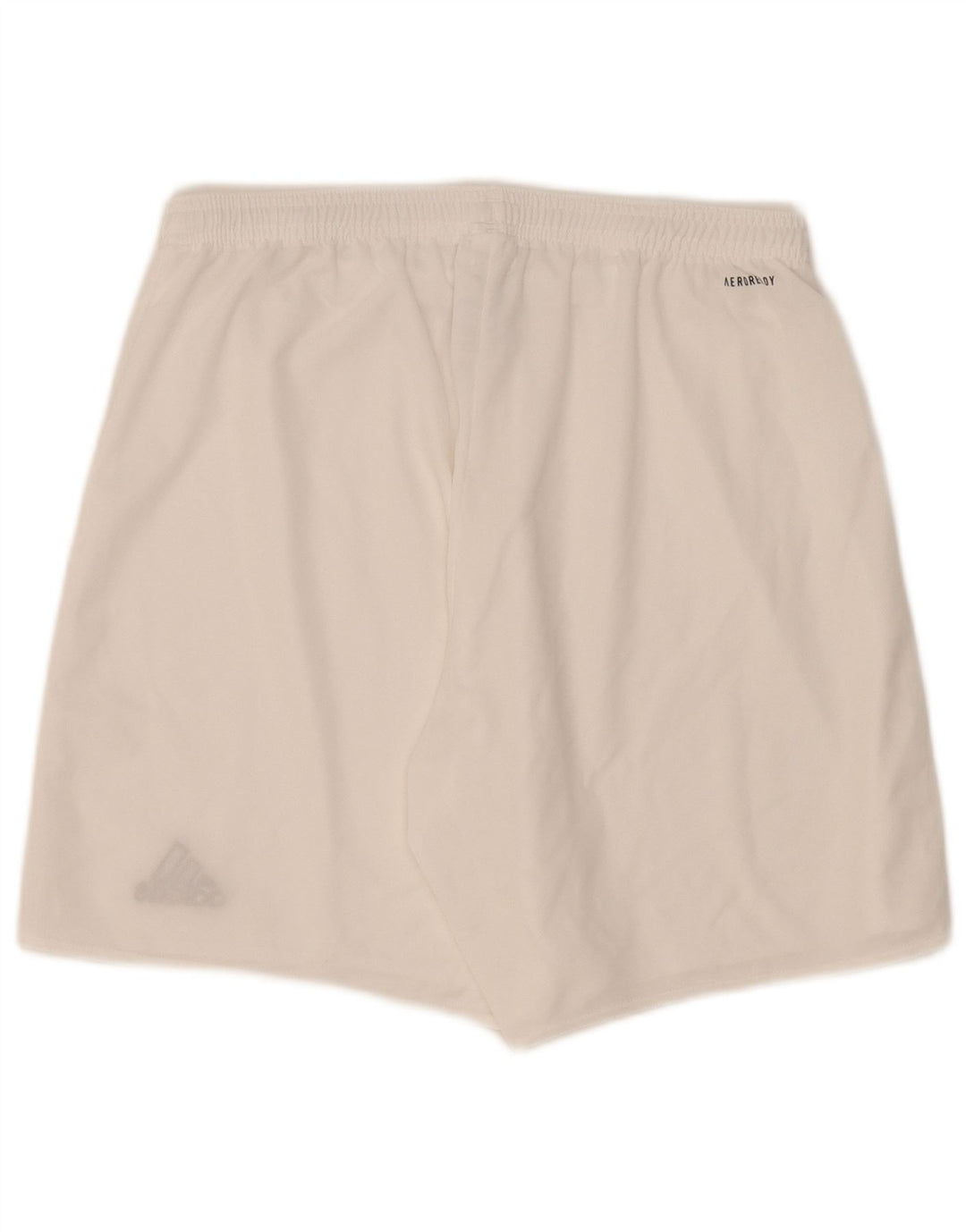 Ανδρικό αθλητικό σορτς Adidas μεγάλο λευκό πολυεστέρα