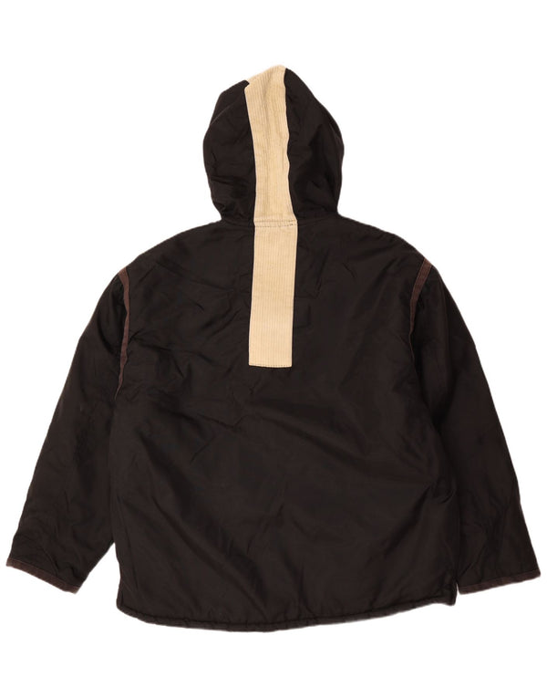 Ανδρικό μπουφάν με κουκούλα Big Star UK 40 Large Black Nylon