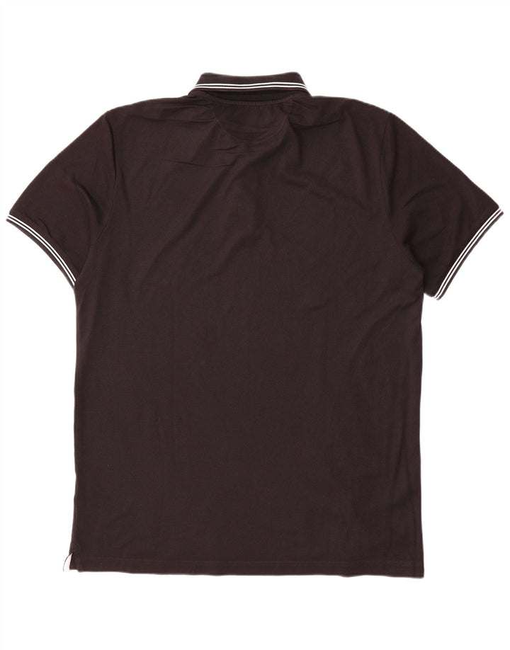 Champion Mens Easy Fit Polo Shirt 2XL Μαύρο