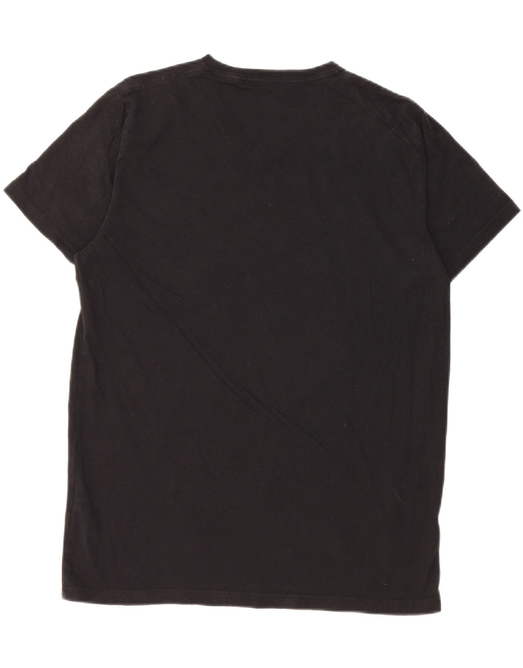 Ανδρικό T-Shirt Hollister Top Μεσαίο μαύρο βαμβακερό