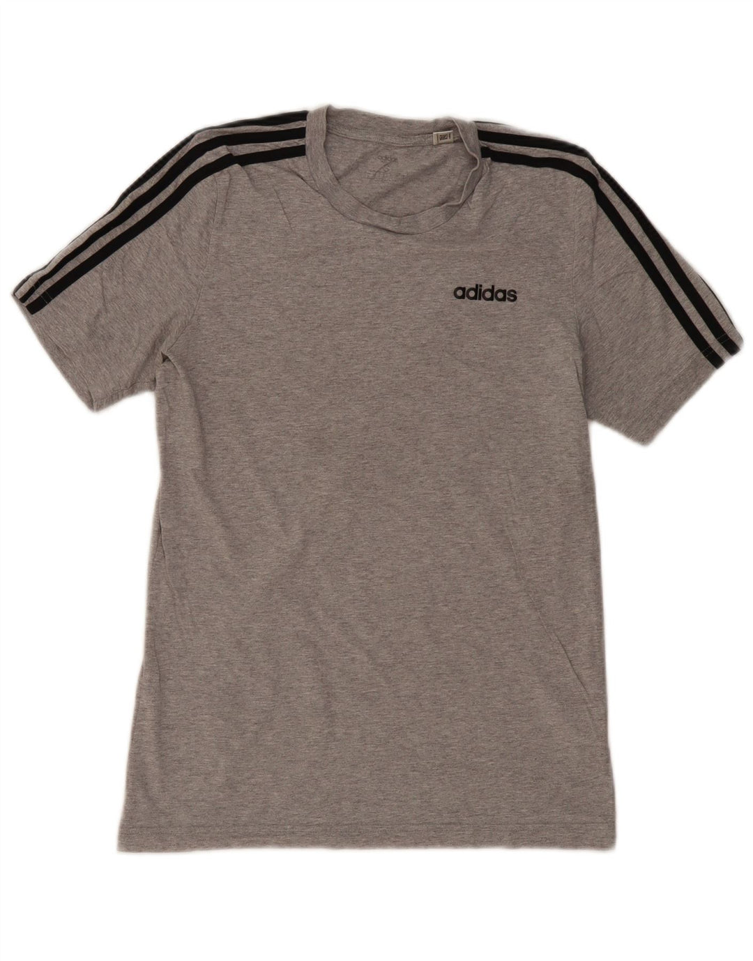 Ανδρικό T-Shirt ADIDAS Top Μικρό Γκρι Βαμβακερό