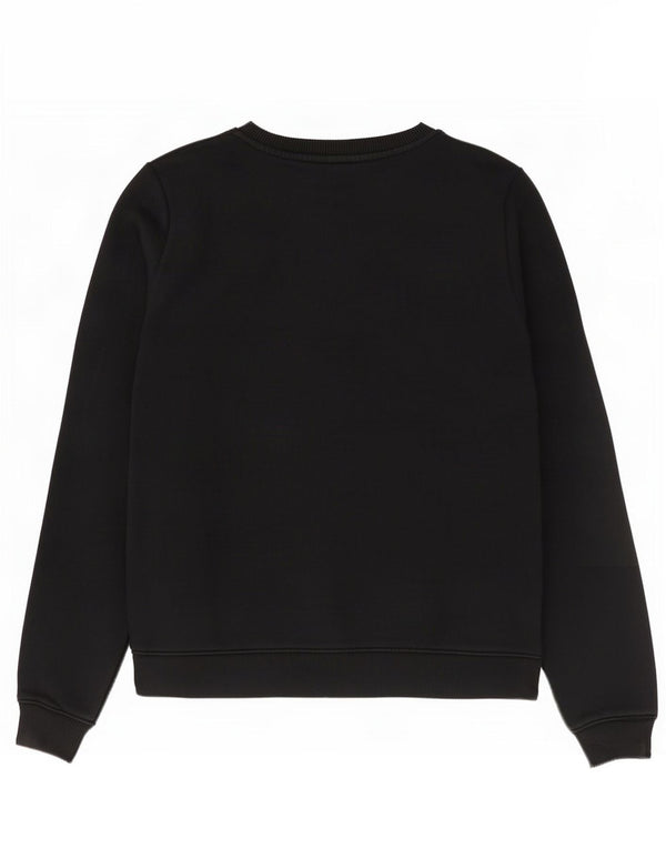 Γυναικεία φούτερ Tommy Hilfiger Graphic Jumper UK 14 Medium Black Cotton