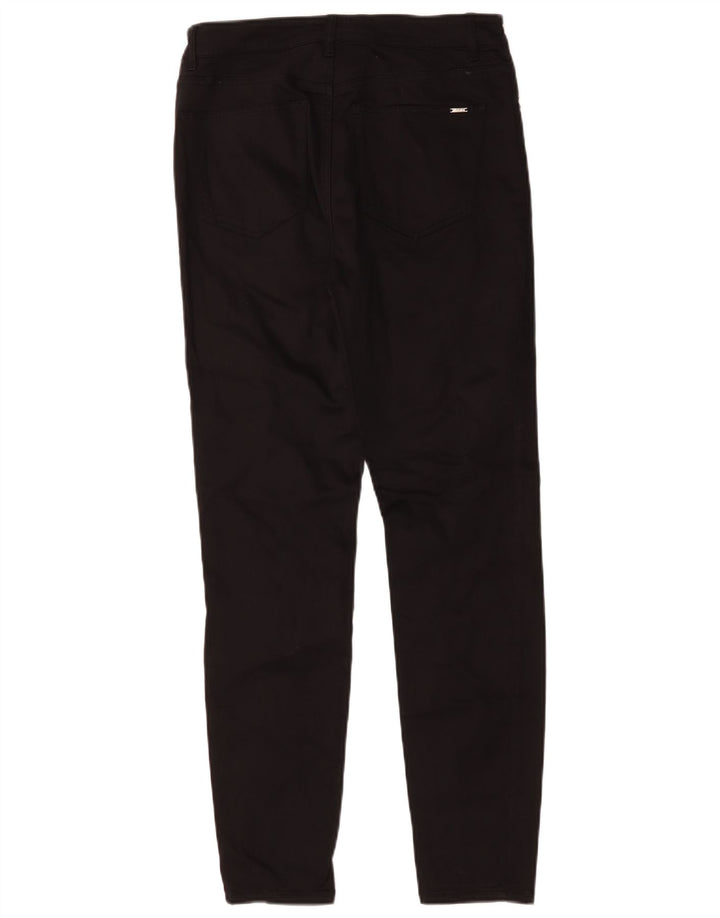 Massimo Dutti Γυναικείο ψηλόμεσο τζιν EU 40 Medium W30 L30 μαύρο