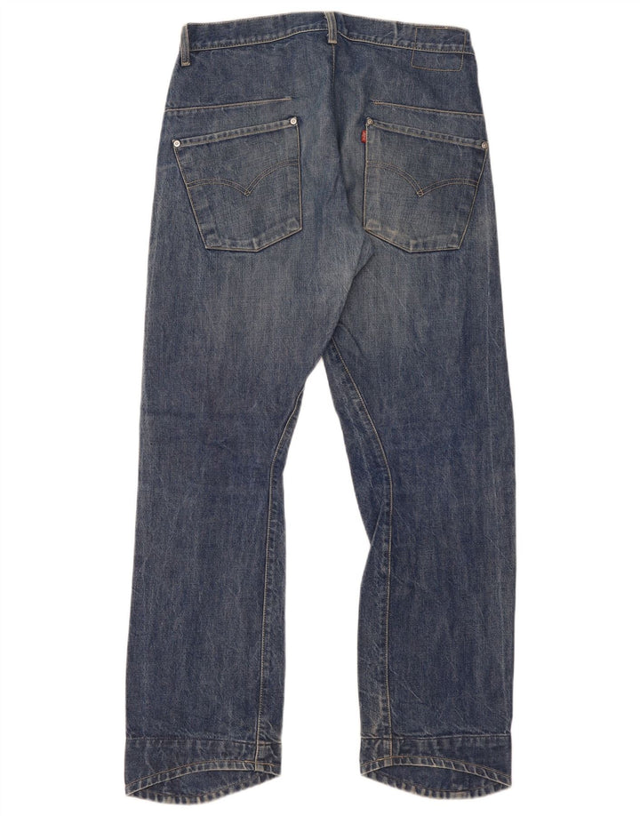 Ανδρικό τζιν Levi's Straight W33 L32 Μπλε βαμβακερό