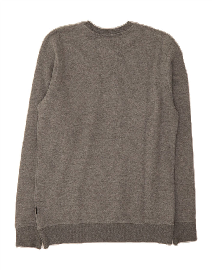 VANS Mens Graphic Sweatshirt Jumper XS Grey Cotton Vintage Vans and Second-Hand Vans from Messina Hembry 