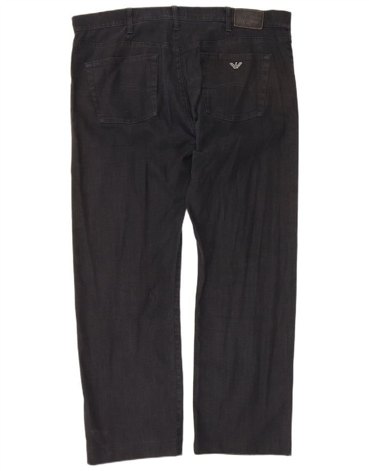 Armani Ανδρικό ίσιο casual παντελόνι W42 L30 μαύρο