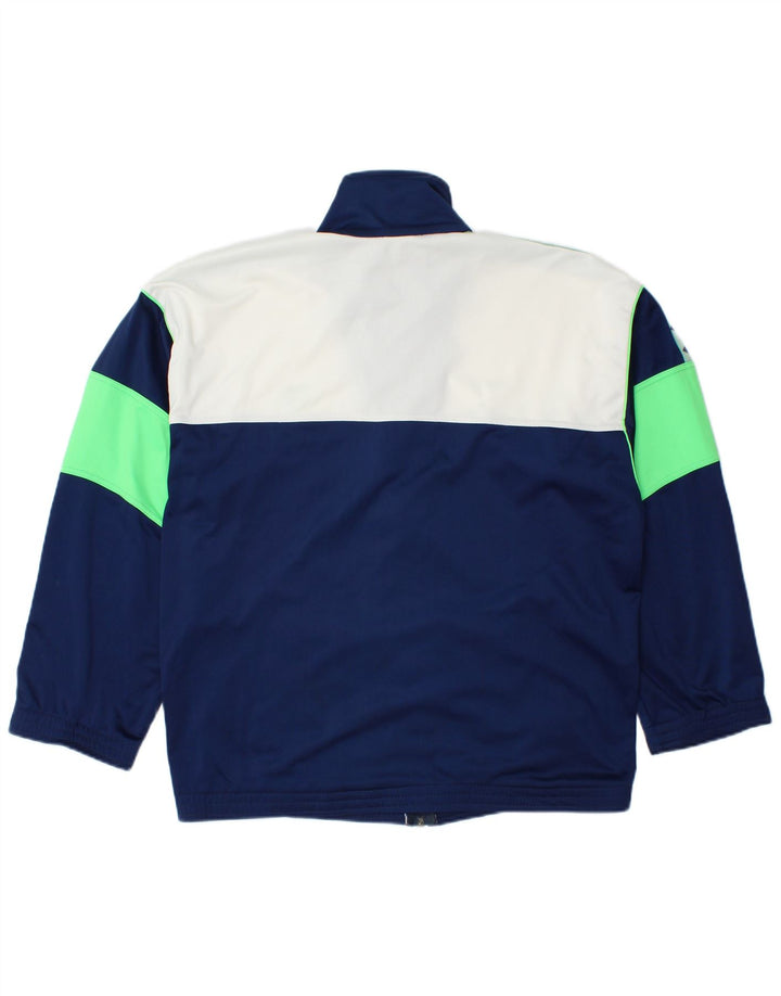Ανδρική φόρμα γυμναστικής γραφική ARENA Top Jacket Medium Navy Blue Colourblock
