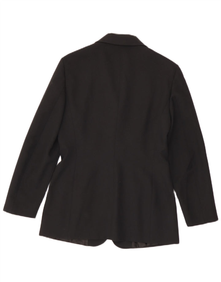 Max & Co. Γυναικείο μπουφάν σακάκι με 3 κουμπιά UK 10 Small Black Polyester