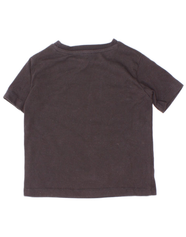 Reebok Baby Boys Graphic T-Shirt Top 12-18 μηνών Μαύρο βαμβακερό