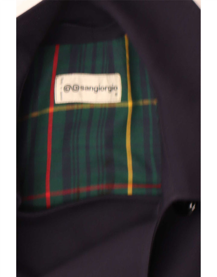 Sangiorgio Ανδρική καμπαρντίνα UK 38 Medium Navy Blue