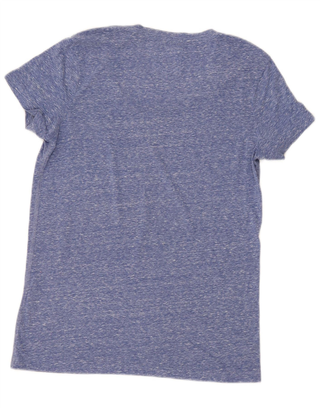 JACK WILLS Womens T-Shirt Top UK 10 Small Blue Flecked Polyester
