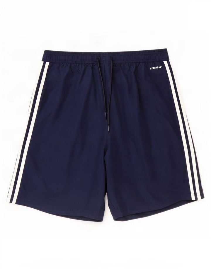Adidas Ανδρικό Σορτς Aeroready Αθλητικό Σορτς Μεγάλο Navy Blue Polyester