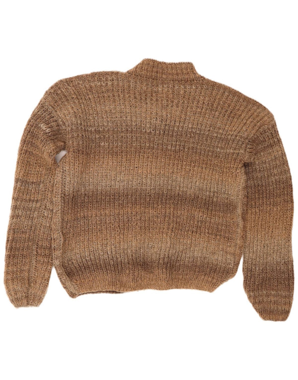 Vintage γυναικεία ζακέτα UK 16 Large Brown Flecked