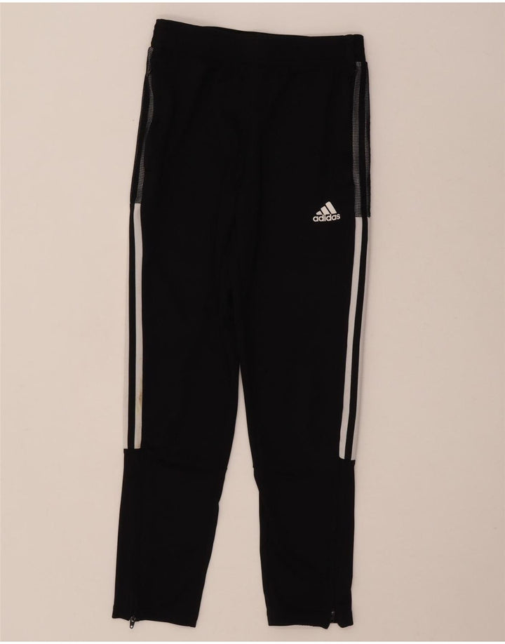 Παντελόνι αθλητικής φόρμας Adidas Boys 11-12 ετών Μαύρο Πολυεστέρα
