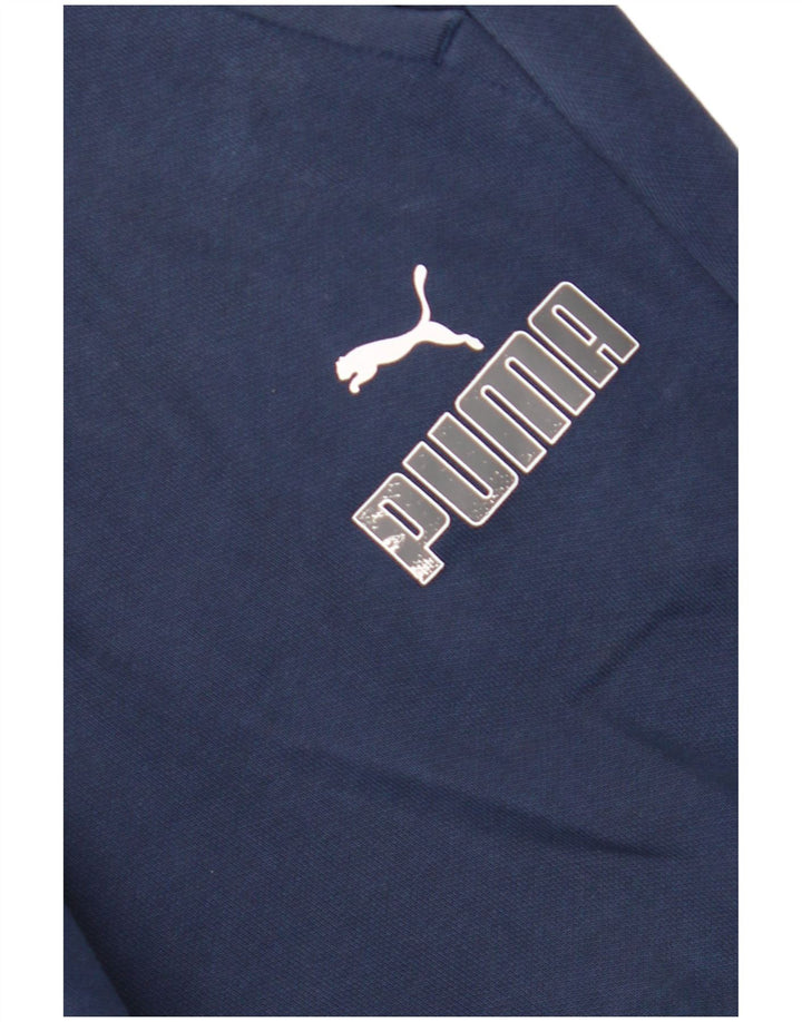 Ανδρική φόρμα γραφικής Puma Παντελόνι Joggers Medium Navy Blue