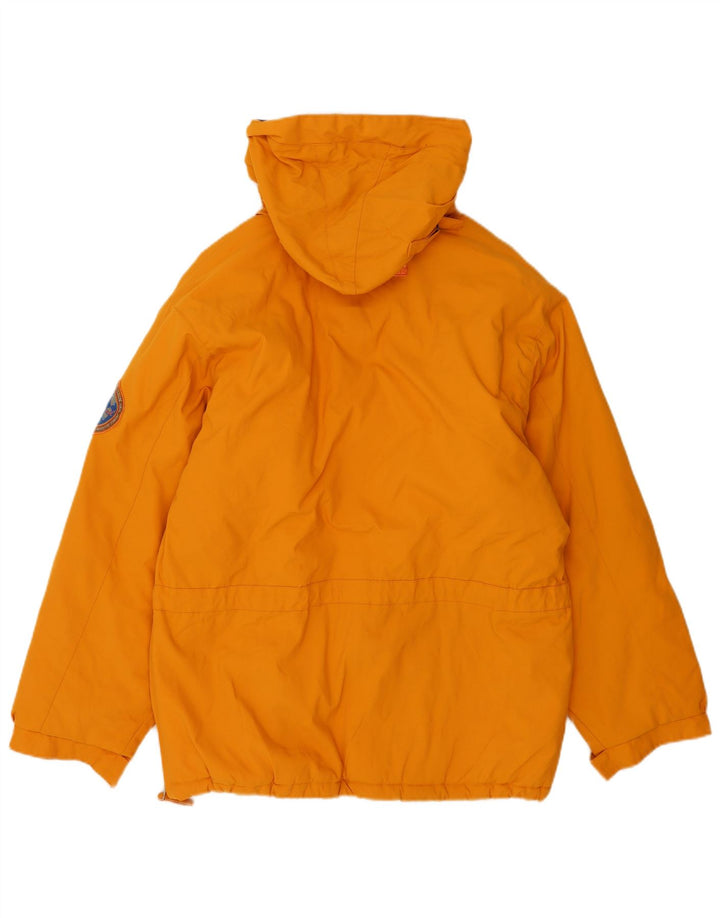 Ανδρικό μπουφάν Anorak με κουκούλα Overland UK 38 Medium Orange Polyester