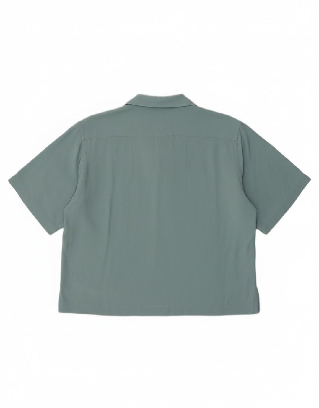Tommy Bahama γυναικείο κοντομάνικο πουκάμισο UK 12 μεσαίο τιρκουάζ ψαροκόκκαλο
