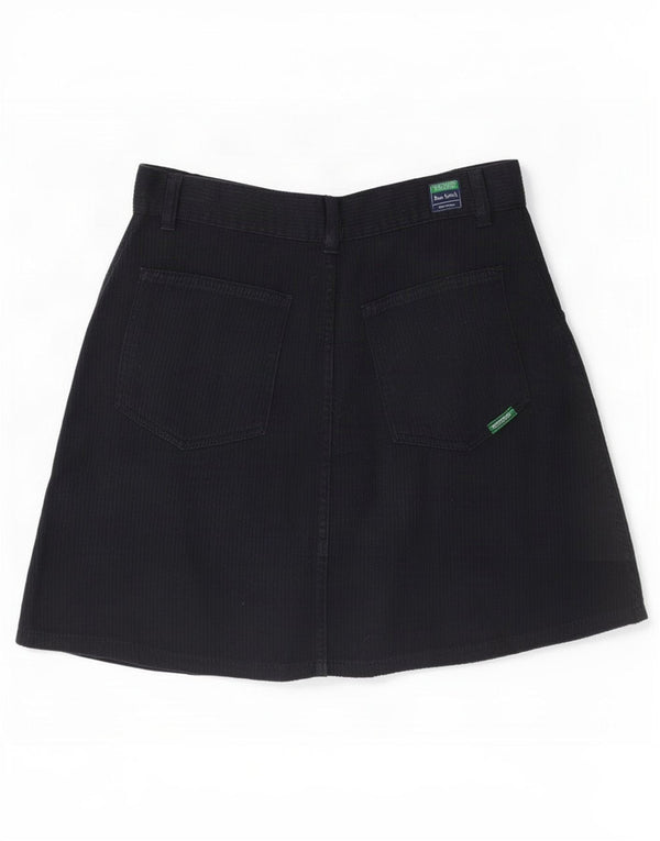 Benetton Γυναικεία Μπλε Οικογενειακή Μίνι Φούστα IT 42 Medium W26 Navy Βαμβακερή