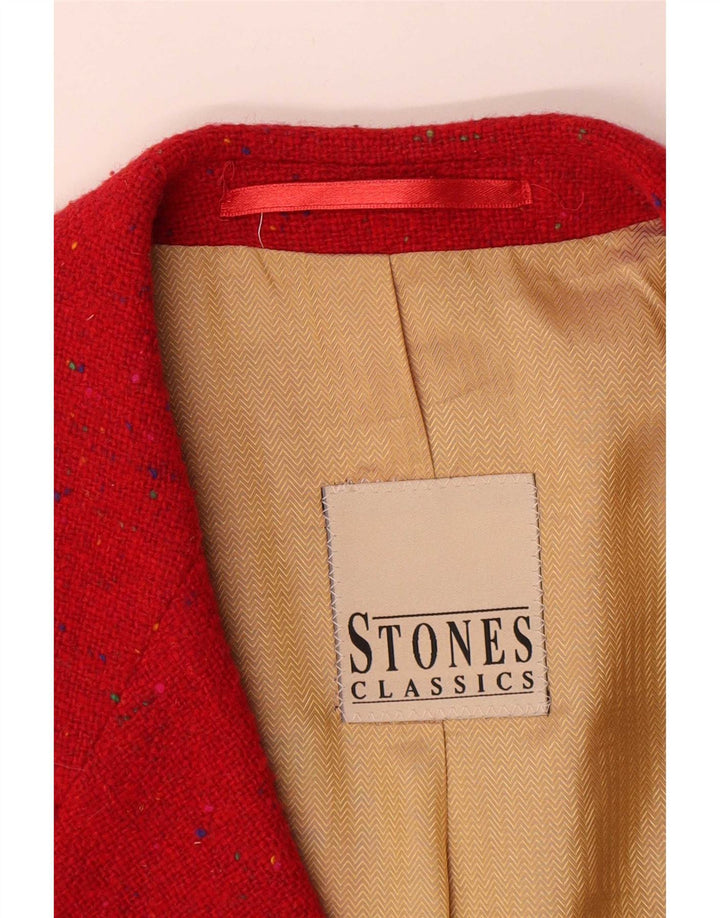 Vintage Ανδρικό σακάκι με 3 κουμπιά σακάκι UK 40 Large Red Flecked